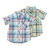 La Chiave 半袖シャツ(80～130cm)キムラタンの子供服 ブルー 95 (53214x53414-151b)