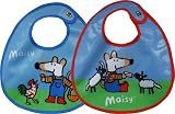 Maisy Mouse Plastic Coated Bib Orange by Shreds
