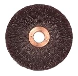 Weiler 35260 Polyflex Encapsulated Crimped Wire Wheel, 3 Small Diameter, 0.14 Steel Fill, 1/2 Arbor 