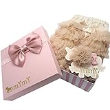 ベビーギフトBOX  ブルマー&ヘアクリップ 2個 箱 紙袋 ラッピング付 プレゼント mimi(ミミ)出産祝い キューピッドベージュBOX