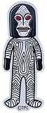 ウルトラマン セブン レトロ ステッカー シール 耐光 耐水 スマホ カスタム 昭和 ブルマァク 円谷プロ なつかしい 小さい XXSサイズ 第二弾 (ダダ)