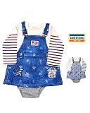 【子供服】 Daddy Oh Daddy (ダディオダディ) 日本製だまし絵ワンピース＆ブルマセット 70cm，80cm V54704