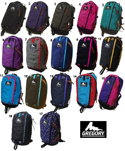 GREGORY グレゴリー HALF DAY ハーフデイ リュックサック バッグ デイパック 4フューシャ