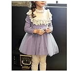 Candykids　キッズワンピース フォーマル女児 キッズ 服 子供 長袖 女の子 ガールズ ワンピース 韓国スタイル 結婚式 発表会 入園式 入学式 卒園式 卒業式 七五三 パーティー (120c