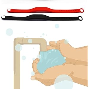 サニタイザーシリコーン詰め替え式リストバンド ジェルディスペンサー スクイズボトル付き 旅行/スポーツ/アウトドア用 サ…