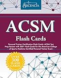 ACSM Personal Trainer Certification Flash Cards: ACSM Test Prep Review with 300+ Flash Cards for the American College of Sports Medicine Certified Personal Trainer Exam (English Edition)