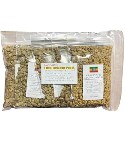 Amazon.co.jp: 生豆倶楽部 コーヒー生豆 プレミアム 厳選セレクト5農園