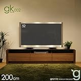 ■ GK 幅200cm テレビ台 テレビボード 国産 tｖ台 日本製 木製 TVボード ハイタイプ 北欧 家具 テイスト 幅2000mm ローボード リビングボード grove