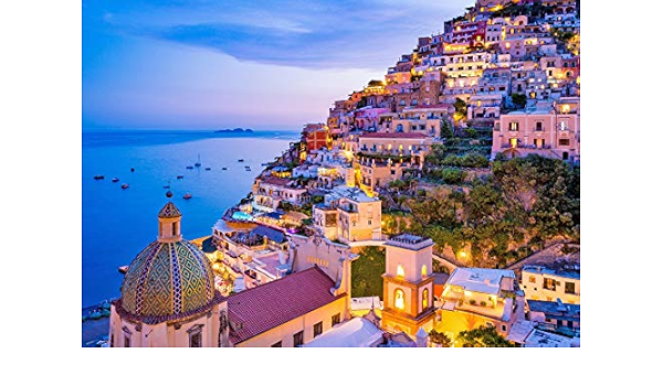Amazon 夕暮れのアマルフィ海岸 イタリア ポジターノ 海外風景 はってはがせるアートパネル ファブリックパネル ポスター ウォールステッカー ウォールデコレーション ウォールステッカー オンライン通販