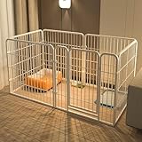 YBGGJO ペット プレイ サークル 小動物 フェンス 遊び用のサークル ケージフェンス 六角形 折り畳式 軽量 収納簡単 脱走防止 アウトドア/室内 ウサギ ハムスター ハリネズミのテント 袋付き (L（1.5m*48cm）)