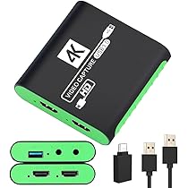 Amazon.co.jp: ビデオゲームキャプチャーボード HDMI 4K パススルー