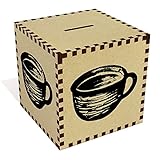 カップのコーヒー' Largeお金ボックス/貯金箱( mb00054068 )