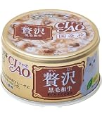 Amazon.co.jp: チャオ(CIAO)贅沢サーモンまぐろ・とりささみ80g24個