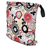 Planet Wise Roll Down Wet Diaper Bag, Art Deco, Large by Planet Wise Inc. [並行輸入品]