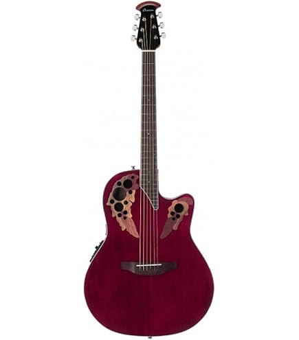 Amazon | Ovation Celebrity CE44 1 Sunburst Mid Depth エレアコ
