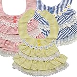 Kid'sForet キッズフォーレ ドレス スタイ BIB よだれかけ 1枚-ブルー