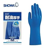 ショーワグローブ/SHOWA/ビニール手袋 耐油厚手 [10双入]/品番:No.170 サイズ：M