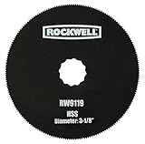 Rockwell RW9119 Sonicrafter 3-1/8-Inch HSS Circle Blade, 1-Piece [並行輸入品]