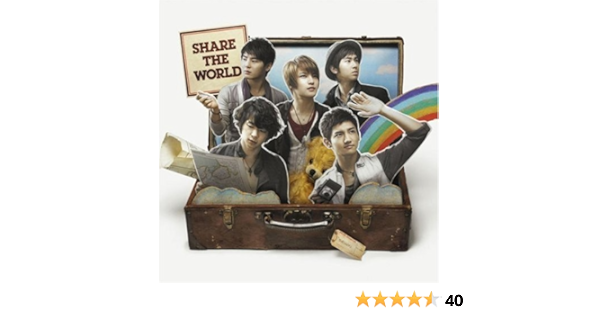 Amazon Share The World ウィーアー Dvd付 ジャケットa 東方神起 アジアンポップ ミュージック