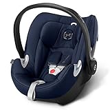 サイベックス CYBEX エイトンQ ATONQ トラベルシステム 【ISOFIX対応】 チャイルドシート(新生児~18ヶ月頃向けベビーシート ) ミッドナイトブルー