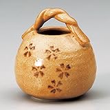 赤志野桜手付き花瓶 [8.2 x 9cm 202g] 【花瓶】 | 料亭 旅館 和食器 飲食店 おしゃれ 食器 業務用