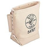 Klein Tools 5416T Bull-Pin and Bolt Bag, Canvas with Tunnel Loop - 2 Pack [並行輸入品]