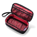 サンワダイレクト トラベルポーチ 旅行 出張 便利グッズ 収納ポーチ ブラック 200-BAGIN006BK