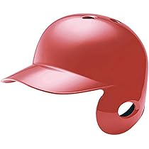 Amazon | ミズノ 軟式 ヘルメット 片耳 打者用 野球用 1DJHR103