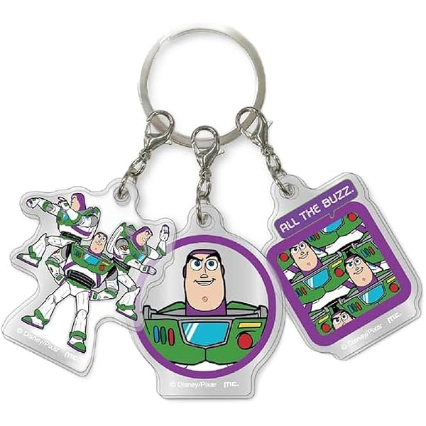 トイストーリー キーリング BUZZ バズ PIXAR トイ・ストーリー