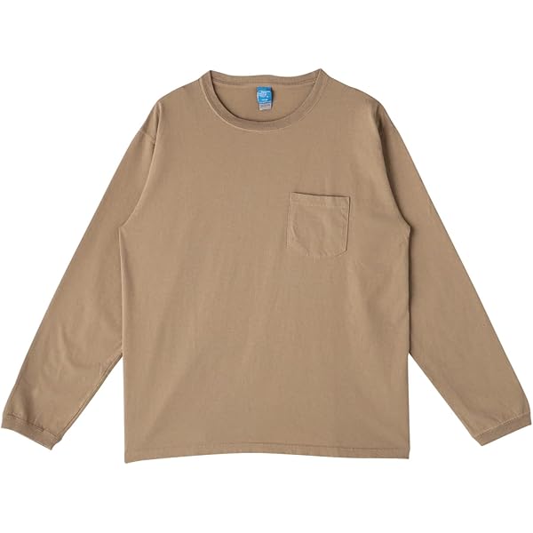 Amazon | [グッドオン] ロングスリーブ クルーネック Tシャツ