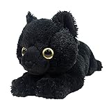 ひざねこ ぬいぐるみ ブラック Sサイズ