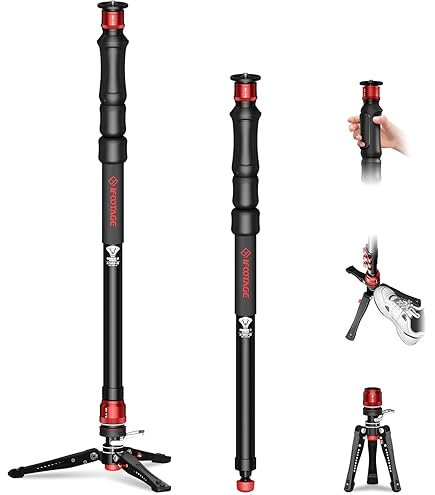 Amazon | YCオニオンPinetaカーボンファイバーカメラ一脚