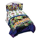 Nickelodeon Teenage Mutant Ninja Turtles 'Stars' 3 Piece Microfiber Twin Sheet Set