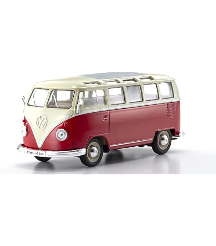 Amazon | ソリド 1/18 フォルクスワーゲン T1 サンバ 1962 レッド