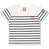 BABYDOLL（ベビードール） 親子ペア ボーダーTシャツ-子供服 男の子 女の子 ベビー キッズ -0672K 90cm ブラック