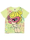 (マイファーストヒステリック) MY FIRST HYSTERIC SUPER POP MONSTER カラフルプリント 半袖Tシャツ 90cm ライトグリーン