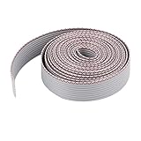 uxcell　IDC リボンケーブル　ID ストラップ　10 ピン　2M 長い　10 ワイヤー