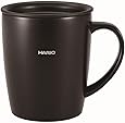 HARIO(ハリオ) マグボトル ブラック 300ml HARIO フタ付き保温マグ SMF-300-B
