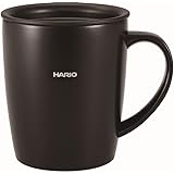 HARIO(ハリオ) マグボトル ブラック 300ml HARIO フタ付き保温マグ SMF-300-B