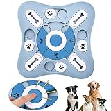 BEYOURCHOI 犬 知育玩具 犬 おもちゃ 犬 猫用 知育玩具 ノーズワーク 犬 ノーズワークマット 犬 知育玩具 早食い防止 犬 おもちゃ 音が鳴る 犬 ペット食器 ペット給餌 分離不安 ストレス解消 脳トレ 集中力向上 嗅覚訓練 運動不足 早食い防止 小/中/大型犬 (ブルー,L1)