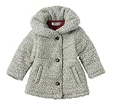 D.fesense 中綿入りボアジャケット グレー 100cm AP824520510