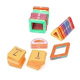 bettal 52pcsプラスチック磁気モデルHollow建物ブロック教育玩具キットfor Children