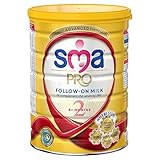 SMA(エスエムエー) 乳児用粉ミルク (6~12カ月の赤ちゃん向け) 800g x 4個まとめ買い