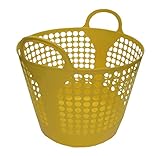 イセトー ランドリーバスケット ナイスラック イエロー I-005