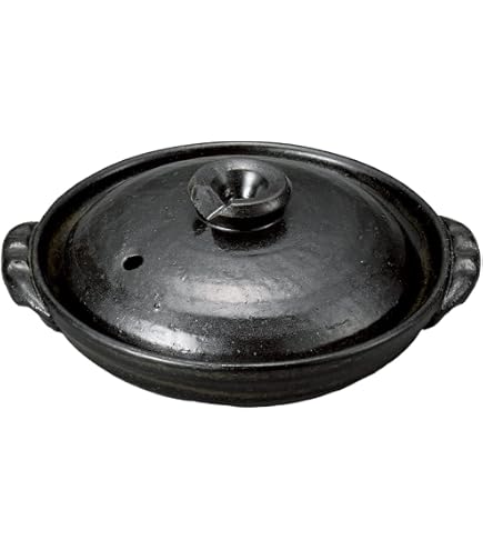 Amazon.co.jp: 5個セットあられ鍋（小） 蓋付 [ 17.3 x 11.5cm 400g