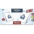 Miele GN HyClean 3D Vacuum Cleaner Dust Bags for Complete C2/C3, Classic C1, S8,/S5/S2 Vacuum Cleaners, XXL Pack of 16