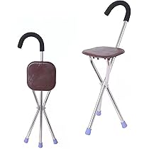 ステッキチェア　折り畳みチェア ステッキチェア 折り畳み ステッキ チェア 耐荷重150kg 介護 お