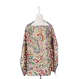 Ancdream 授乳ケープ 授乳カバー Udder Covers ワイヤー入り授乳ケープ コットン100％ 軽量 多機能で 出産準備 ご出産祝で