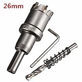 Generic Carbide Tip Metal Cutter Hole Saw With Wrench/ Twist Drill Bit