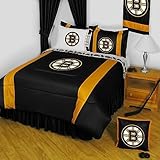 NHL Boston Bruins 5 Pc Full Bedding Set Comforter and Sheets by Sports Coverage Inc [並行輸入品]